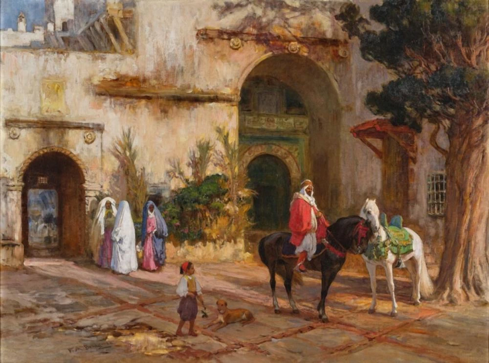 Nel cortile